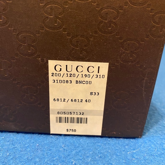 Gucci Beige Patent Leather Peep Toe Platform Slingback Pumps Size 40 US size 10 - Picture 8 of 16